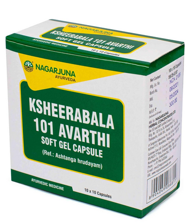 nagarjuna-ayurveda-ksheerabala-101-aavarthi-capsule